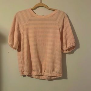 West Moon womens pink top size S/M